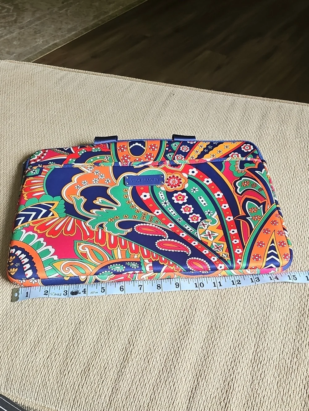 Vera Bradley Laptop Case Venetian Paisley Durable Fabric 11